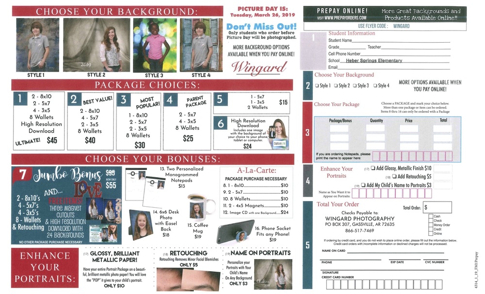 Picture Order Form